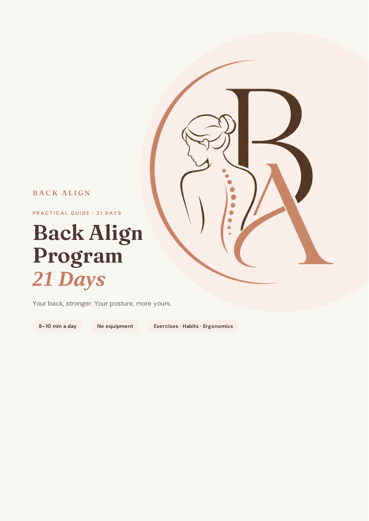 Programa Back Align · 21 Días (Guía Digital)