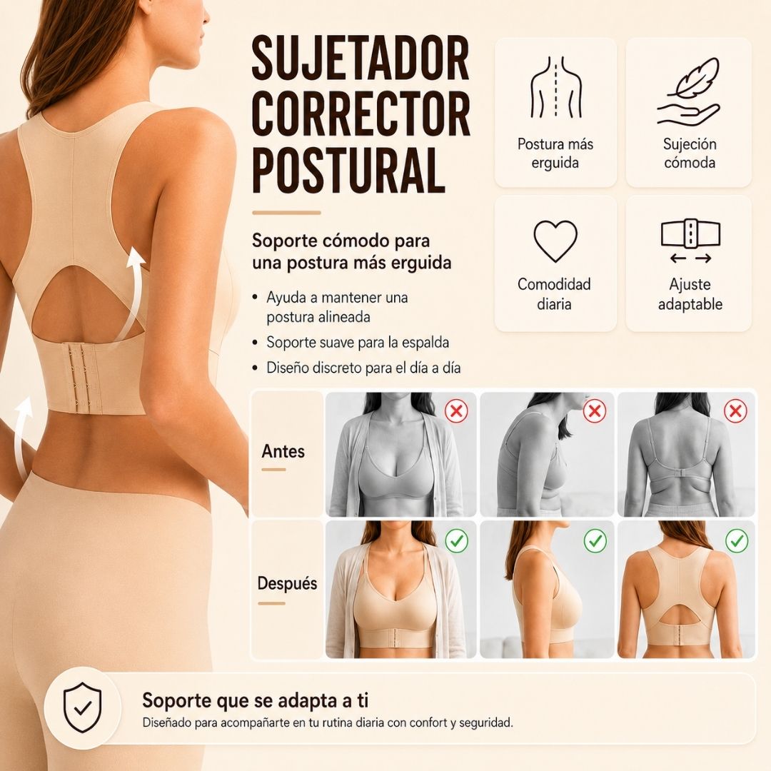 BACK ALIGN™ Sujetador Corrector de Postura