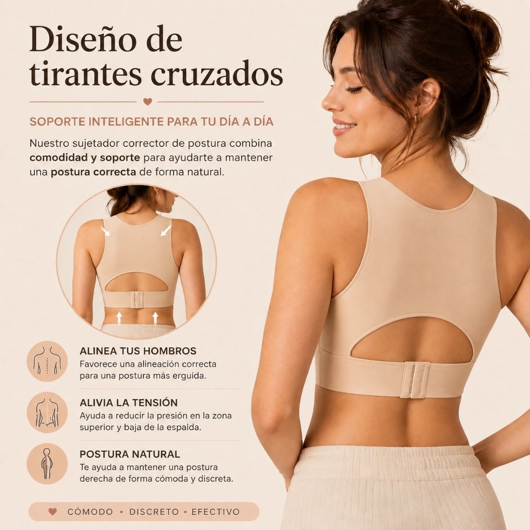 BACK ALIGN™ Sujetador Corrector de Postura