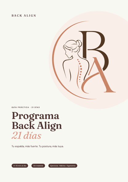 Programa Back Align · 21 Días (Guía Digital)