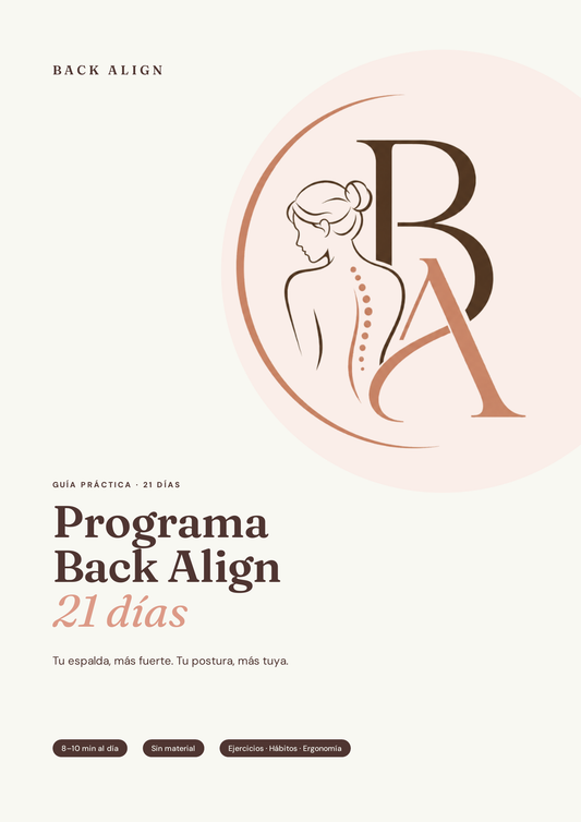 Programa Back Align · 21 Días (Guía Digital)